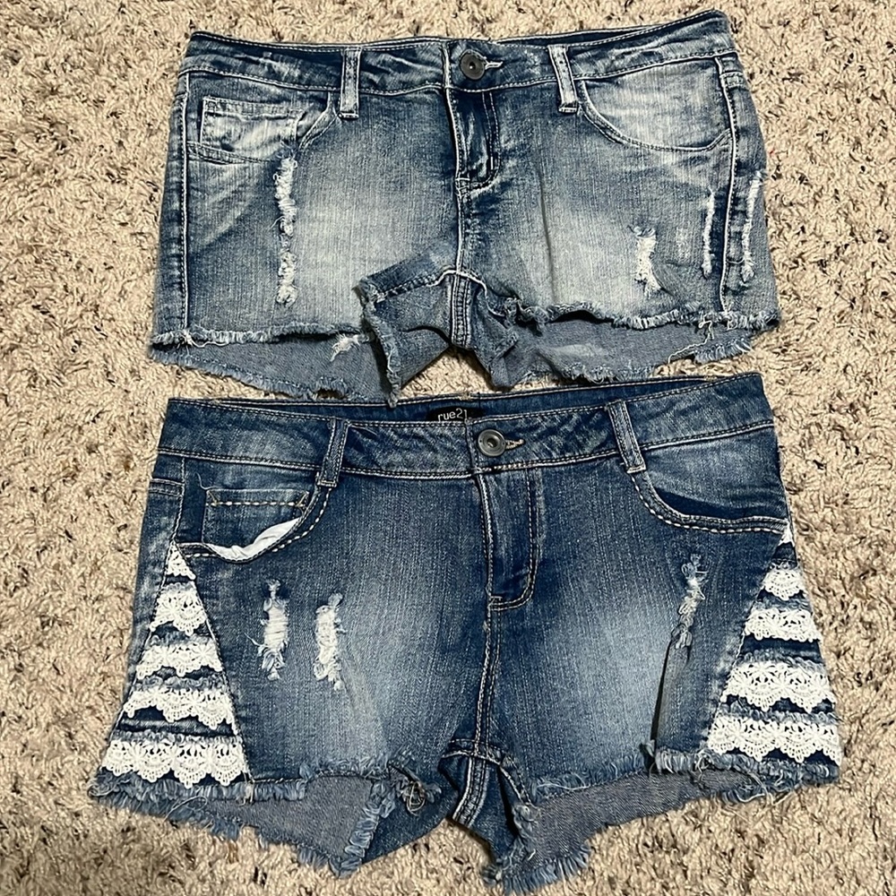Two Jean Shorts Rue21